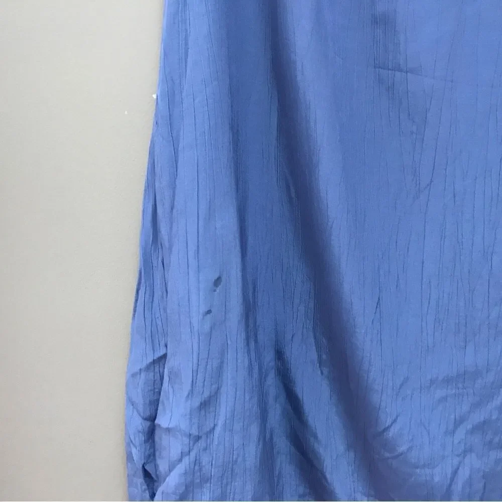 FLAX Blue Layered Maxi Skirt (S)